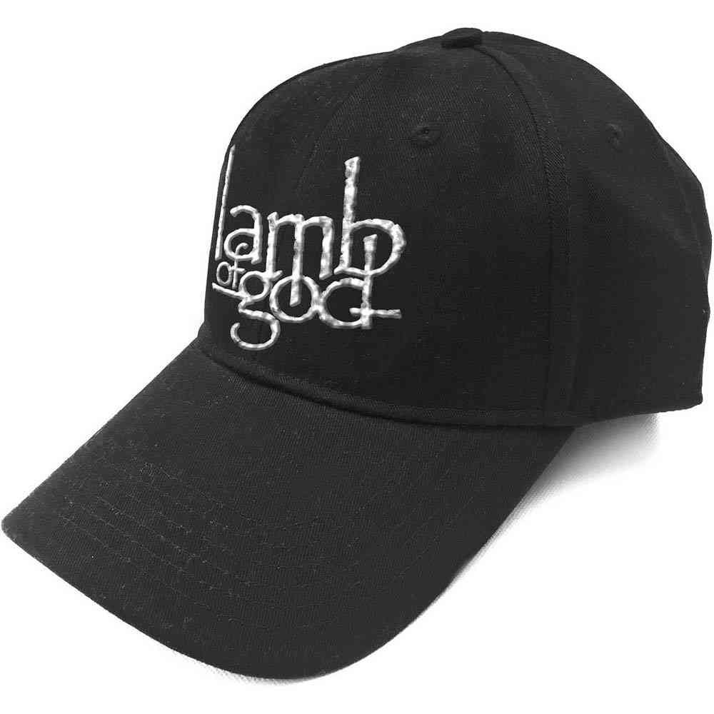 Lamb Of God - Logo Sonic Silver Baseball cap - Black